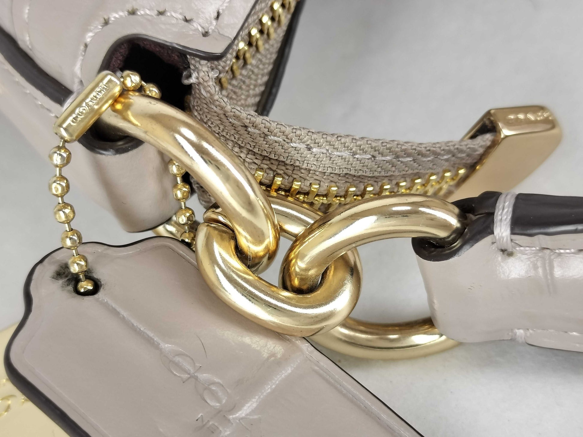 COACH Leather 2-Way Shoulder Bag F46283 Shoulder Bag