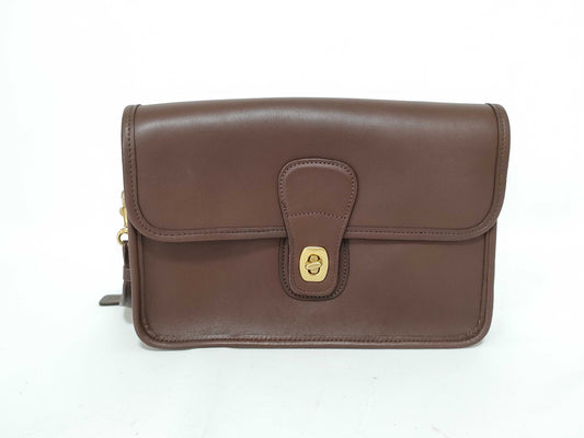 COACH Old Coach Leather Clutch Bag Second Bag 9832 Second Bag
