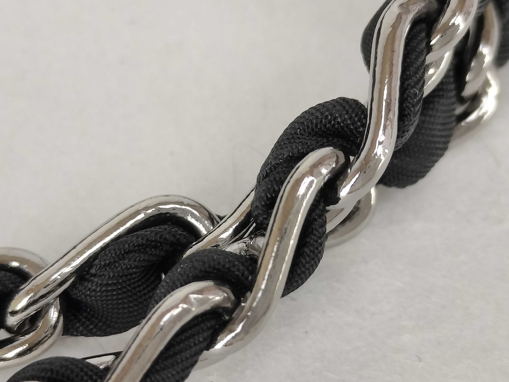 PRADA Nylon Nylon Quilted Chain Shoulder Bag Black BR4612 [Carded] Shoulder Bag