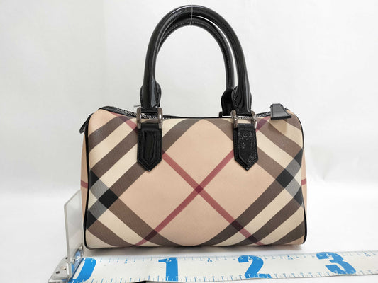 BURBERRY Novacheck Mini Boston Bag Boston Bag