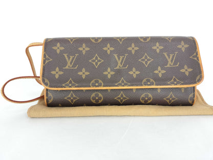 LOUIS VUITTON Monogram Monogram Pochette Twin GM M51852 CA0012 Shoulder Bag Shoulder Bag