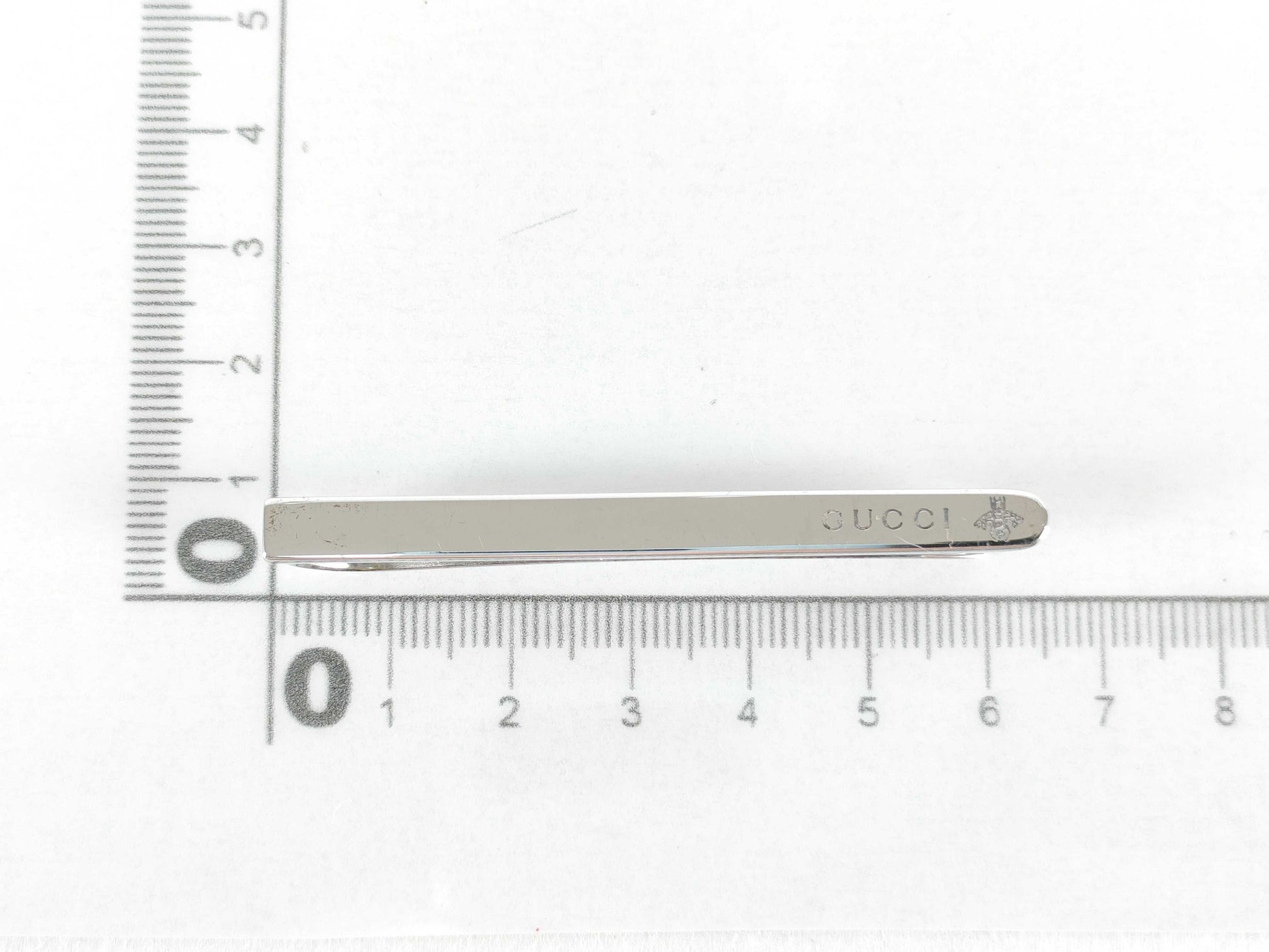 GUCCI Gucci Logo Tie Pin Silver 925 Tie Pin Cuffs