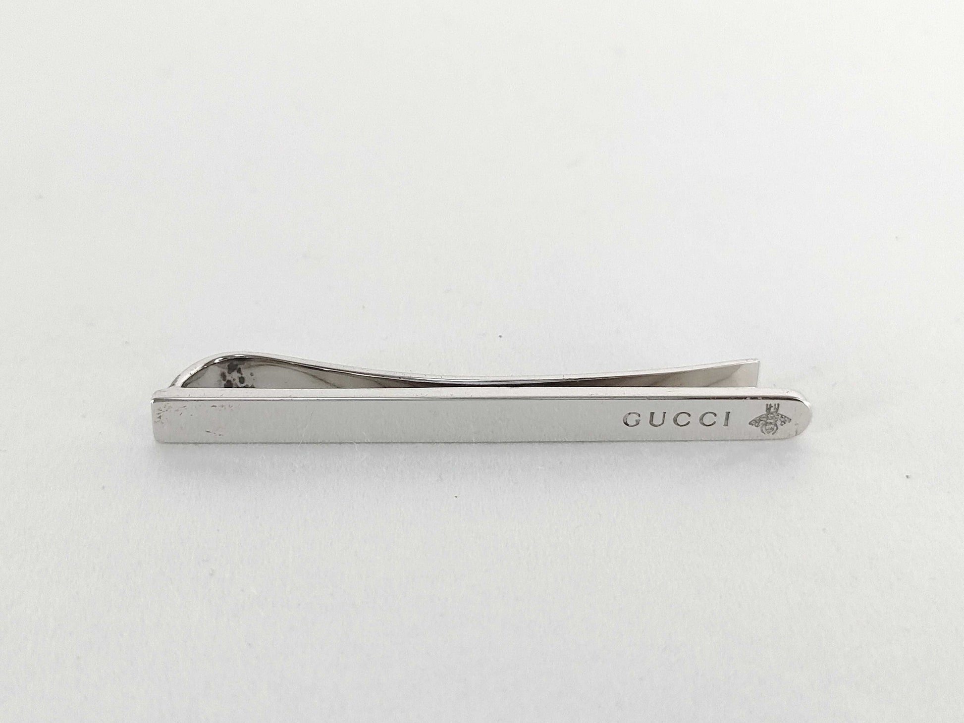 GUCCI Gucci Logo Tie Pin Silver 925 Tie Pin Cuffs