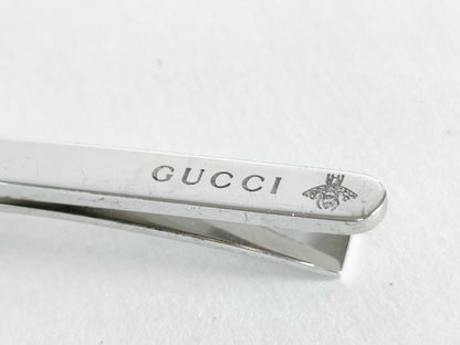 GUCCI Gucci Logo Tie Pin Silver 925 Tie Pin Cuffs