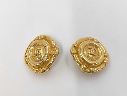 CHANEL Coco Mark Earrings Earrings