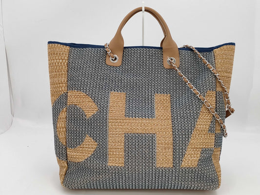 CHANEL Raffia Tote Bag 28th Series Tote Bag