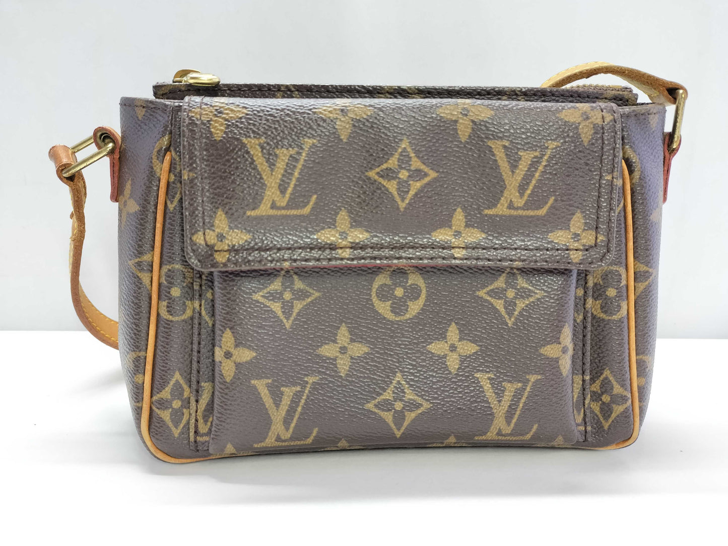LOUIS VUITTON Monogram Monogram Vivacitte PM Shoulder Bag Brown Shoulder Bag