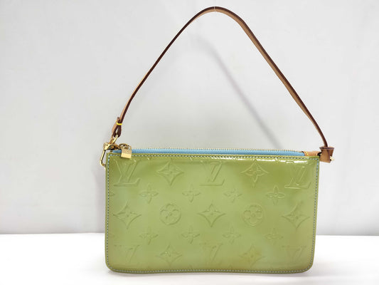 LOUIS VUITTON Verni Monogram Verni Lexington Handbag Pouch