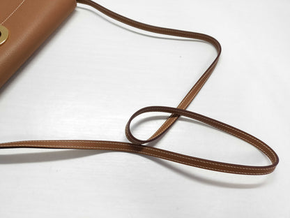 HERMES Shane Dunkle Too-Go Epson Shoulder Bag Brown Shoulder Bag