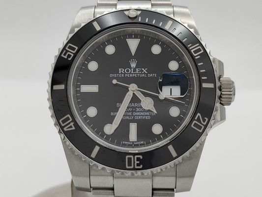 ROLEX 116610LN 3557S841 Black Dial Oyster Breath Men's Watch