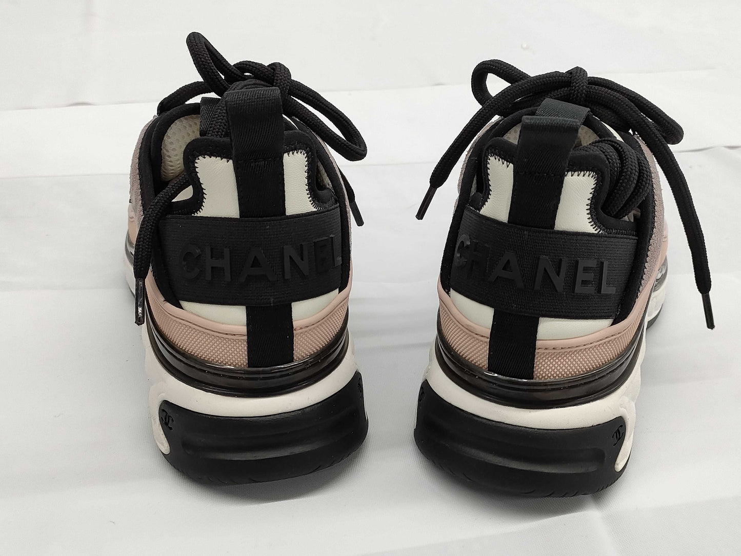 CHANEL CHANEL Sneakers G39982 Grey x Beige x Multi Suede x Rubber Sneakers