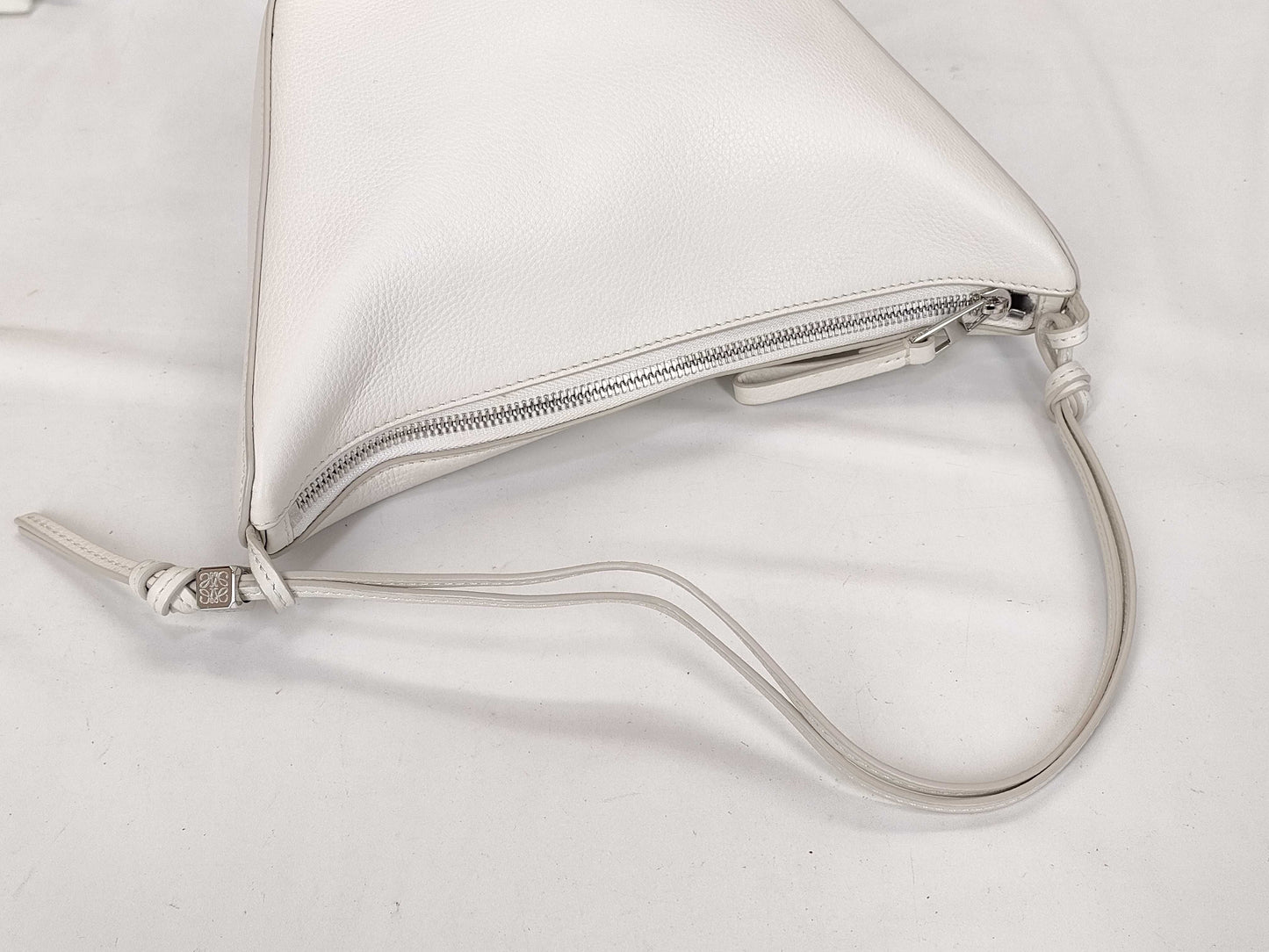 LOEWE LOEWE Hammock Hobo Bag Mini Handbag A538G13X01 White Classic Calf Handbag