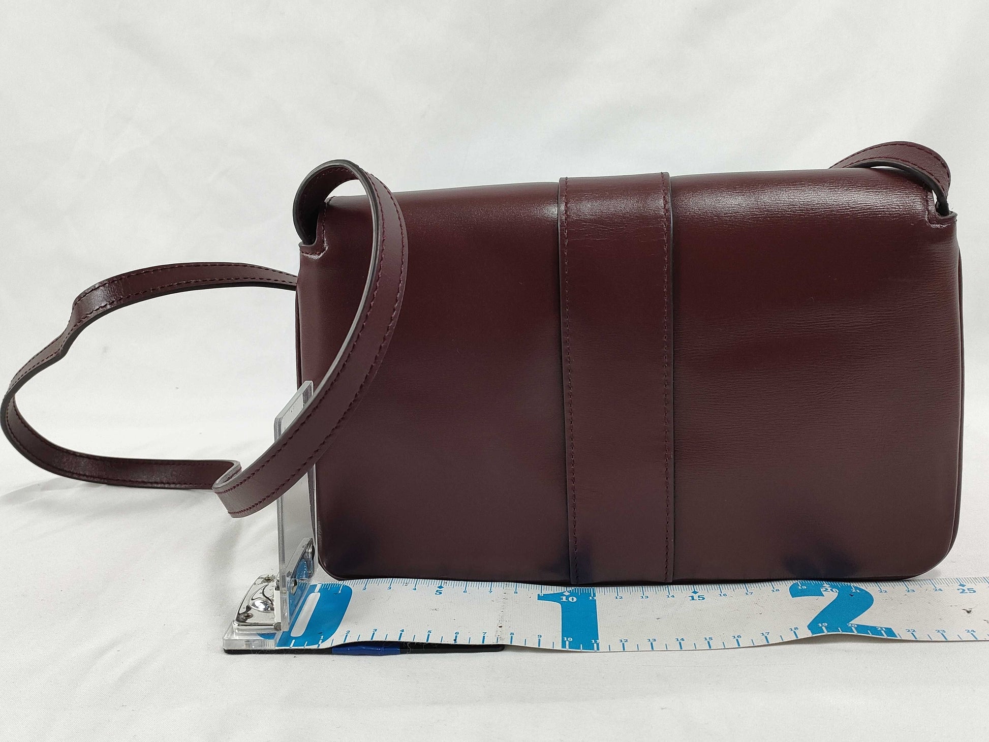 GUCCI GUCCI Allie Shoulder Bag 550129 Bordeaux Leather Shoulder Bag