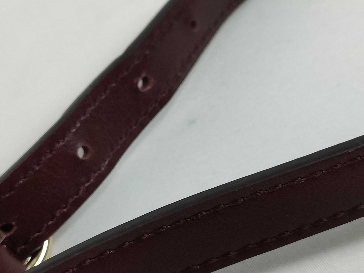 GUCCI GUCCI Allie Shoulder Bag 550129 Bordeaux Leather Shoulder Bag