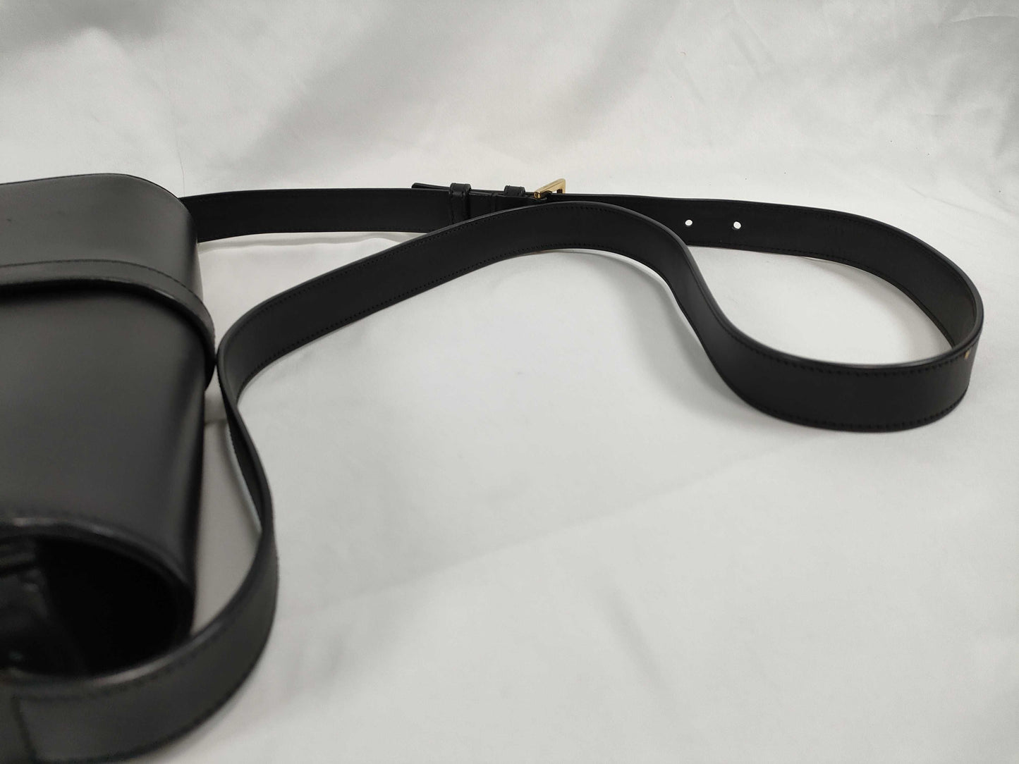 SAINT LAURENT SAINT LAURENT PARIS Universite Shoulder Bag 357403 Black Leather Shoulder Bag