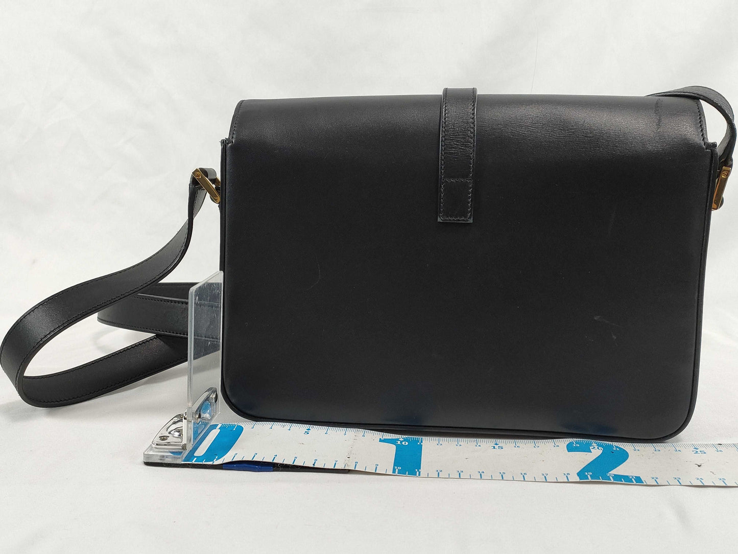 SAINT LAURENT SAINT LAURENT PARIS Universite Shoulder Bag 357403 Black Leather Shoulder Bag