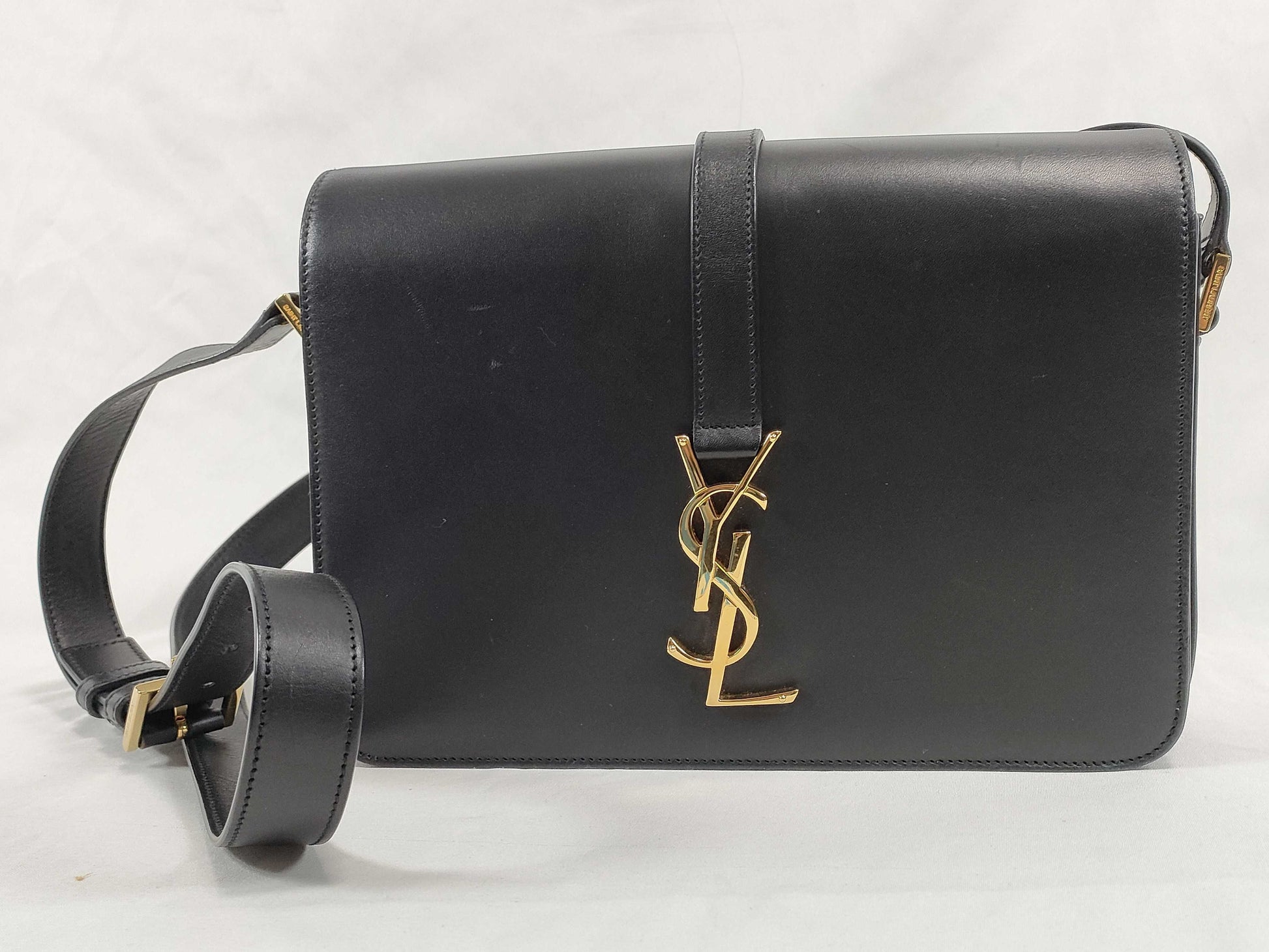 SAINT LAURENT SAINT LAURENT PARIS Universite Shoulder Bag 357403 Black Leather Shoulder Bag