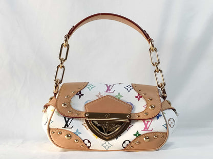 LOUIS VUITTON Monogram Multicolor LOUIS VUITTON Marilyn Shoulder Bag M40127 Bron Monogram Multicolor Monogram Multicolor Canvas MI1078 Shoulder Bag