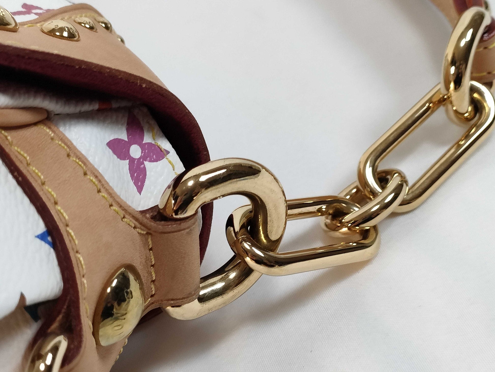 LOUIS VUITTON Monogram Multicolor LOUIS VUITTON Marilyn Shoulder Bag M40127 Bron Monogram Multicolor Monogram Multicolor Canvas MI1078 Shoulder Bag