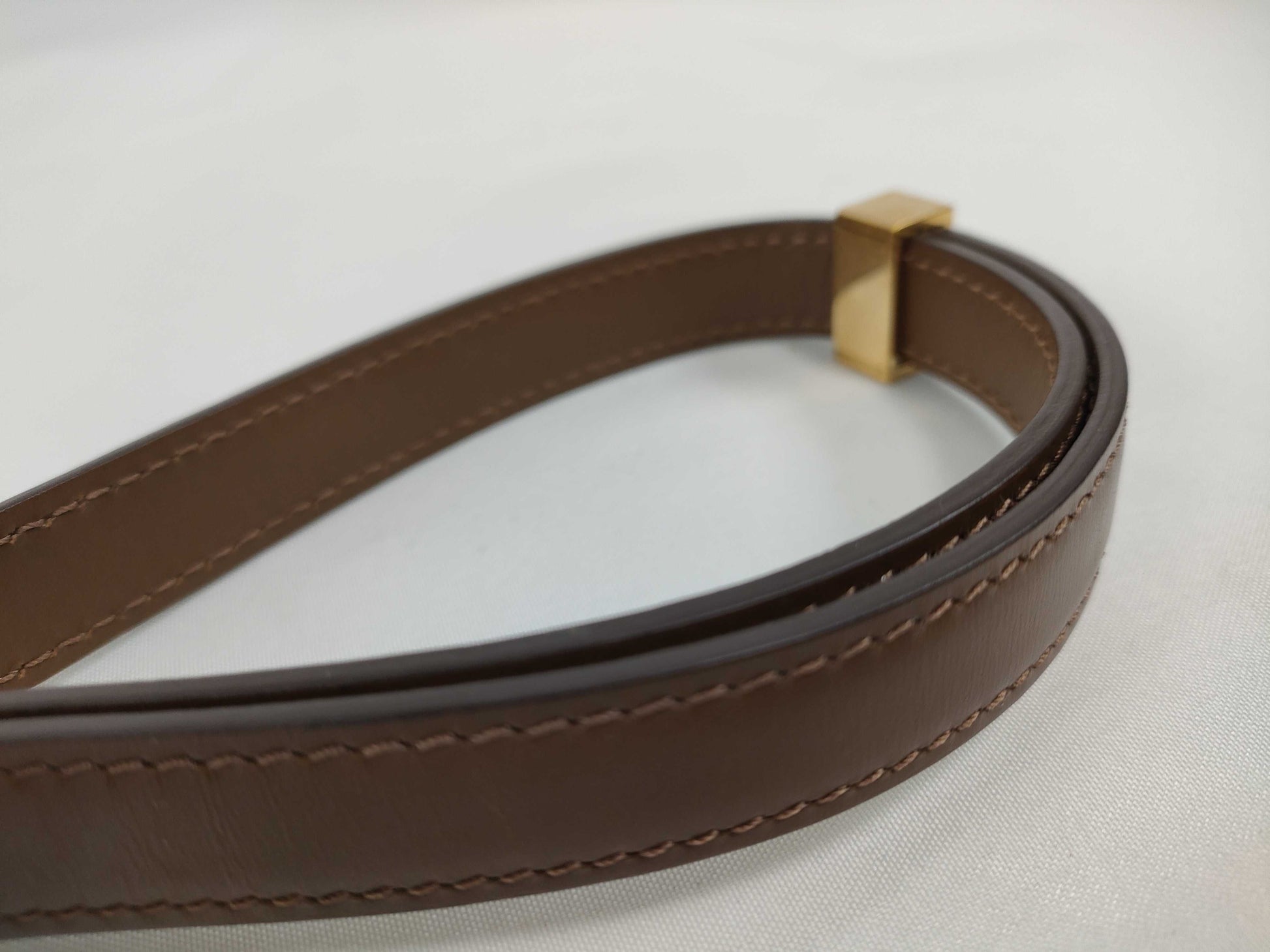 CELINE CELINE Teen Classic Shoulder Bag 192523DLS.04FG Dark Brown Box Calfskin Shoulder Bag