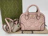 GUCCI GUCCI GG Matlasse Handbag 727793 Light Pink Leather Handbag