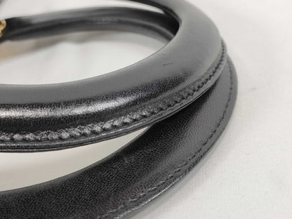 Dior Lady Dior DIOR/Christian Dior Lady Dior Large Bag Handbag Black Lambskin Handbag