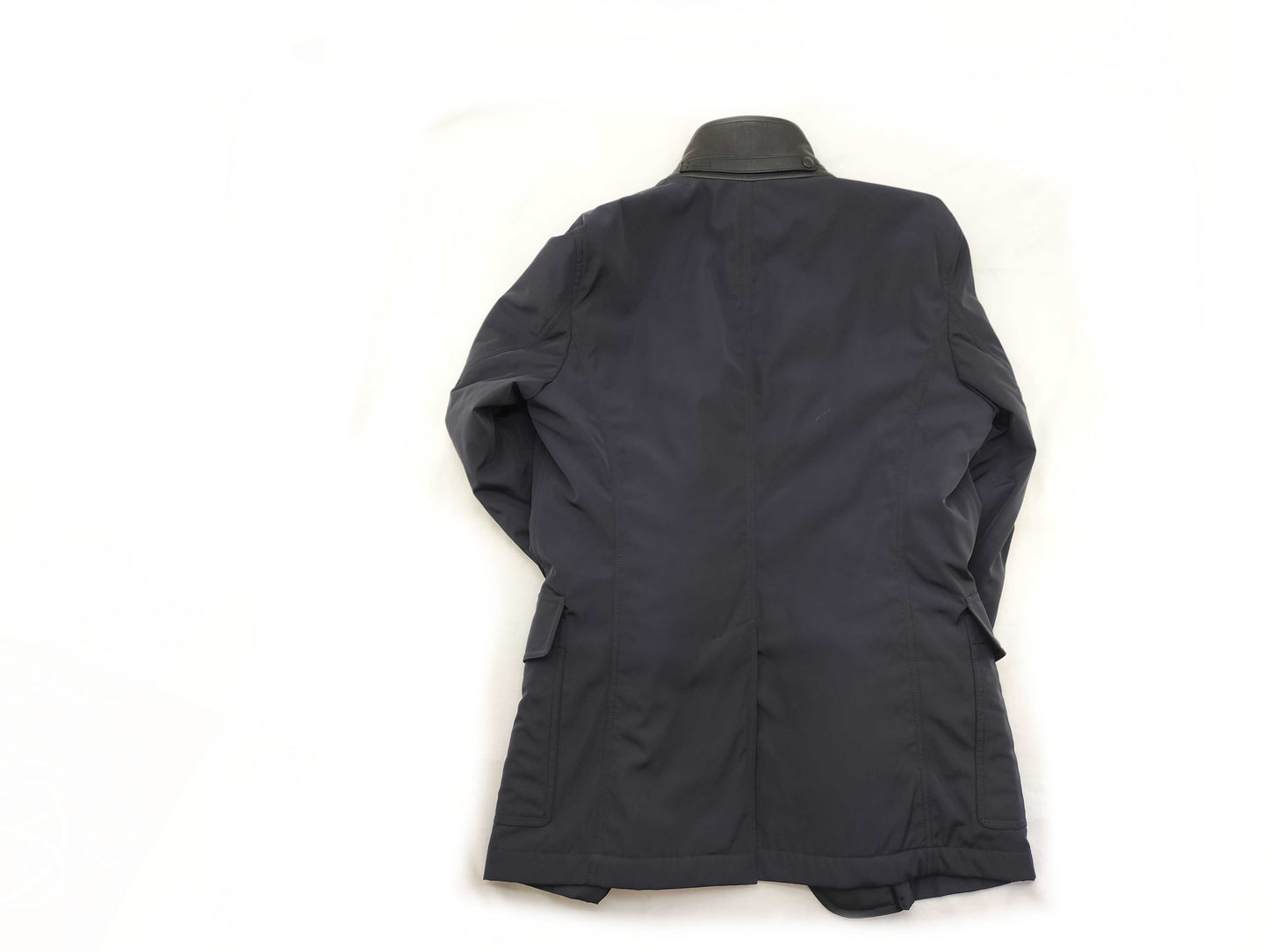 Tom Ford Leather Collar Safari Jacket, Men's Size 46