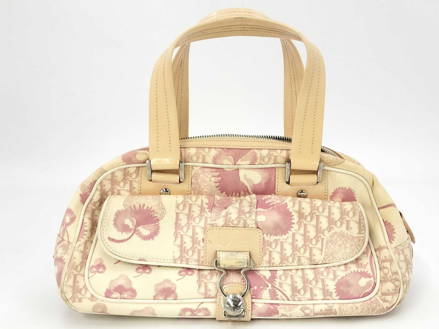 Dior Dior Trotter Flower Bag Mini Boston Bag Bag