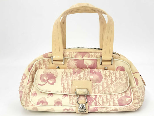 Dior Dior Trotter Flower Bag Mini Boston Bag Bag