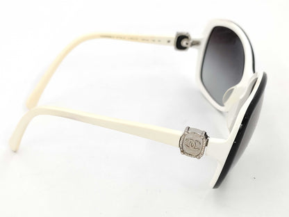 CHANEL Cocomark Bicolor Sunglasses & Glasses