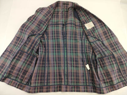 Burberrys Check Skirt Suit Set Up Other Apparel