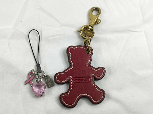COACH Keychain Charm 2-Piece Set Charm