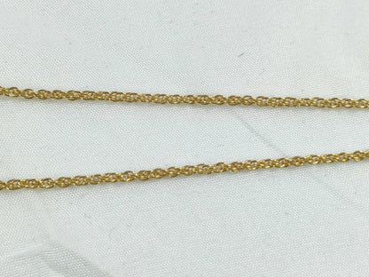 LANCEL Rhinestone Necklace Necklace