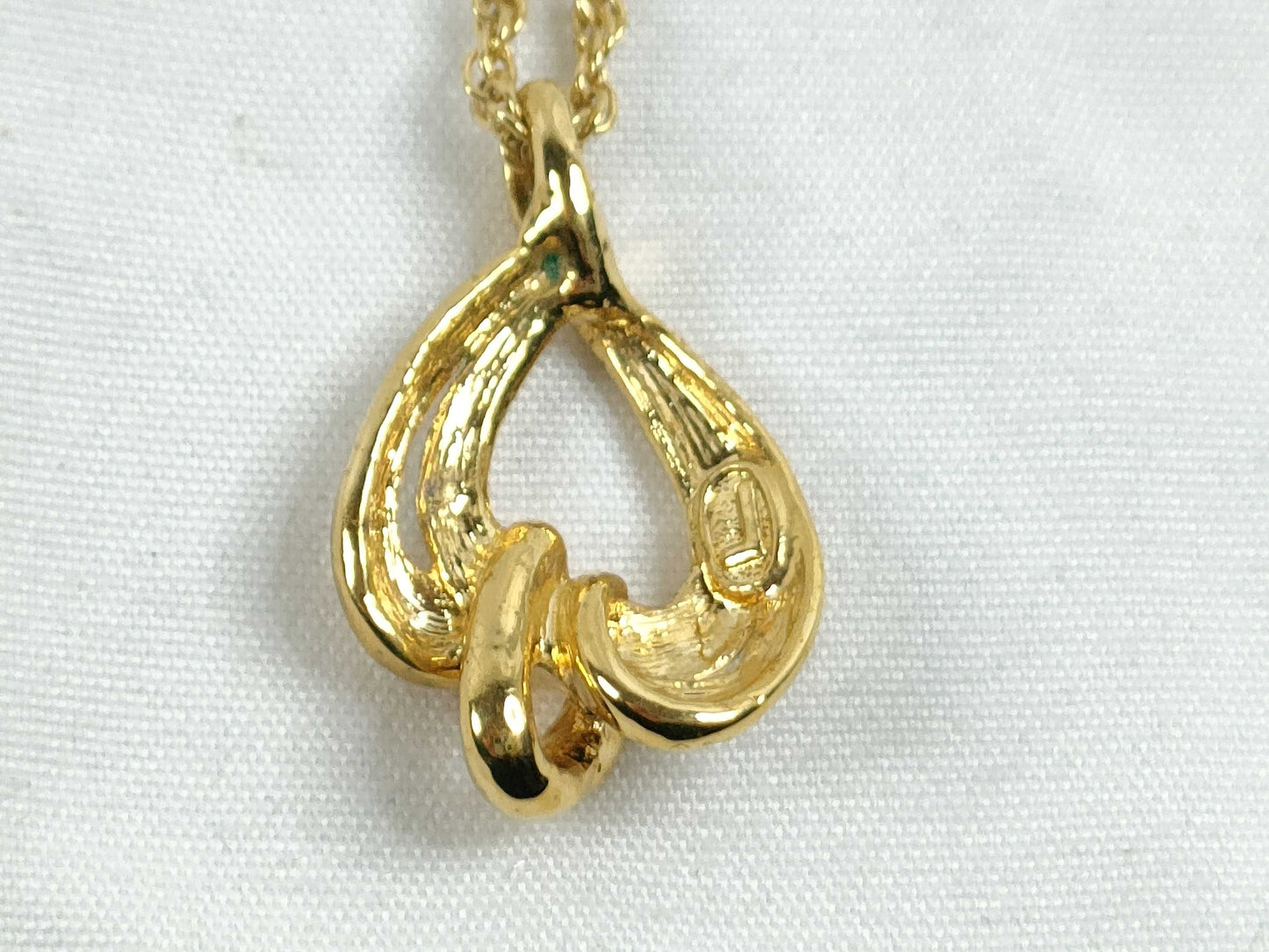 LANCEL Rhinestone Necklace Necklace