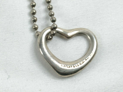 Tiffany&Co. Open Heart Tiffany SV925 Open Heart Necklace Necklace