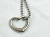 Tiffany&Co. Open Heart Tiffany SV925 Open Heart Necklace Necklace