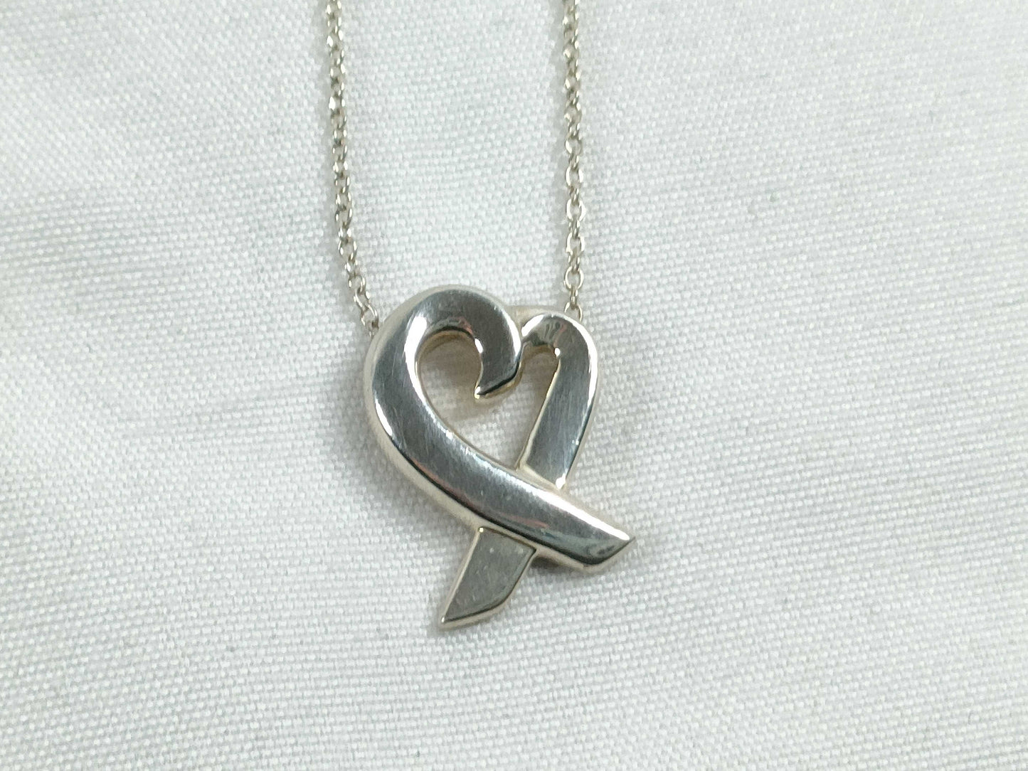 Tiffany&Co. Tiffany SV925 Loving Heart Necklace Necklace