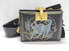 Dior Christian Dior Christian Dior Addict Animal Print Gold Hardware Box Shoulder Bag Shoulder Bag