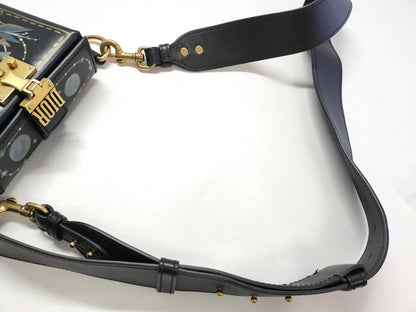 Dior Christian Dior Christian Dior Addict Animal Print Gold Hardware Box Shoulder Bag Shoulder Bag