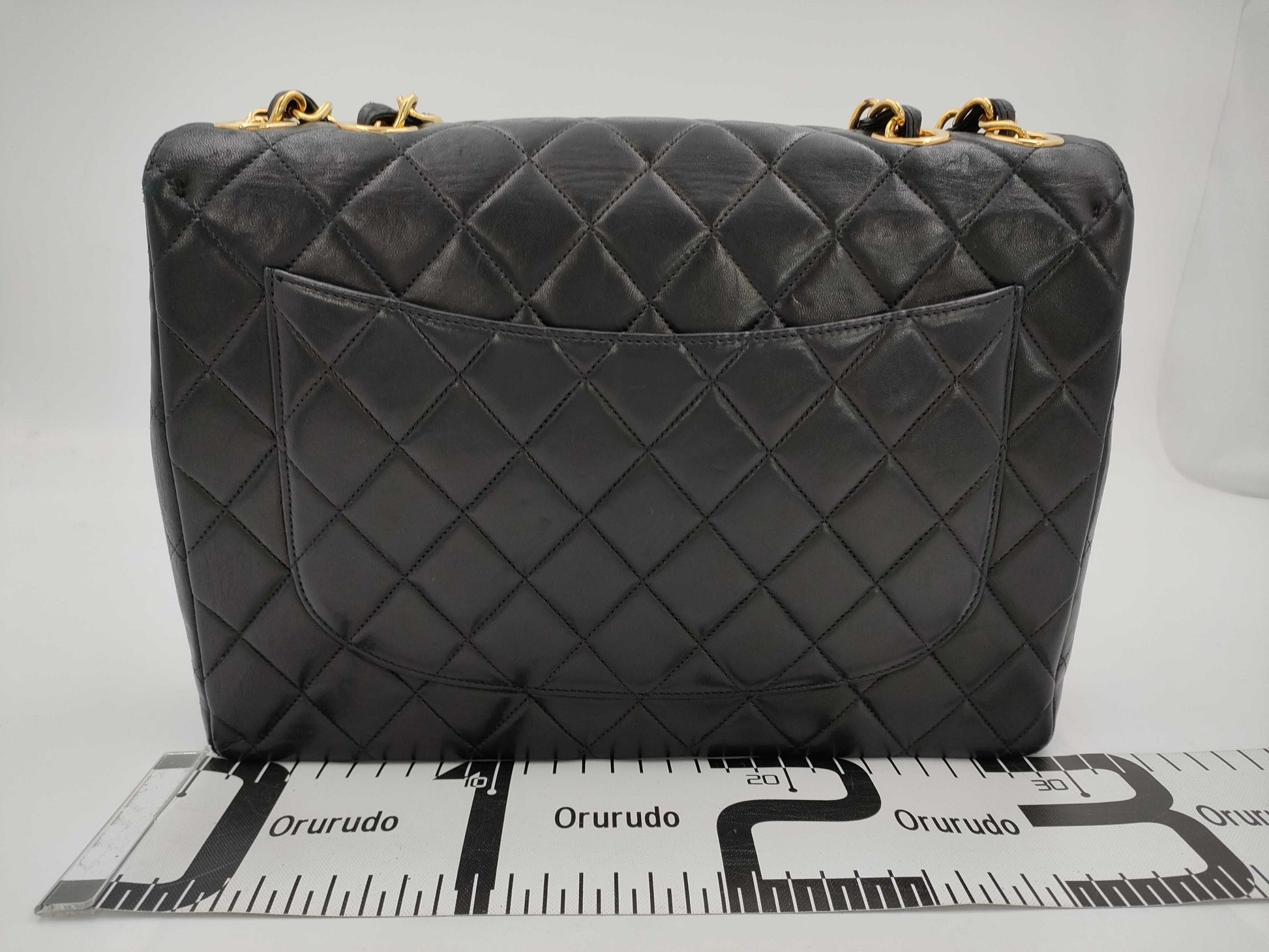 CHANEL Deca Matlasse Chain Shoulder Black Shoulder Bag