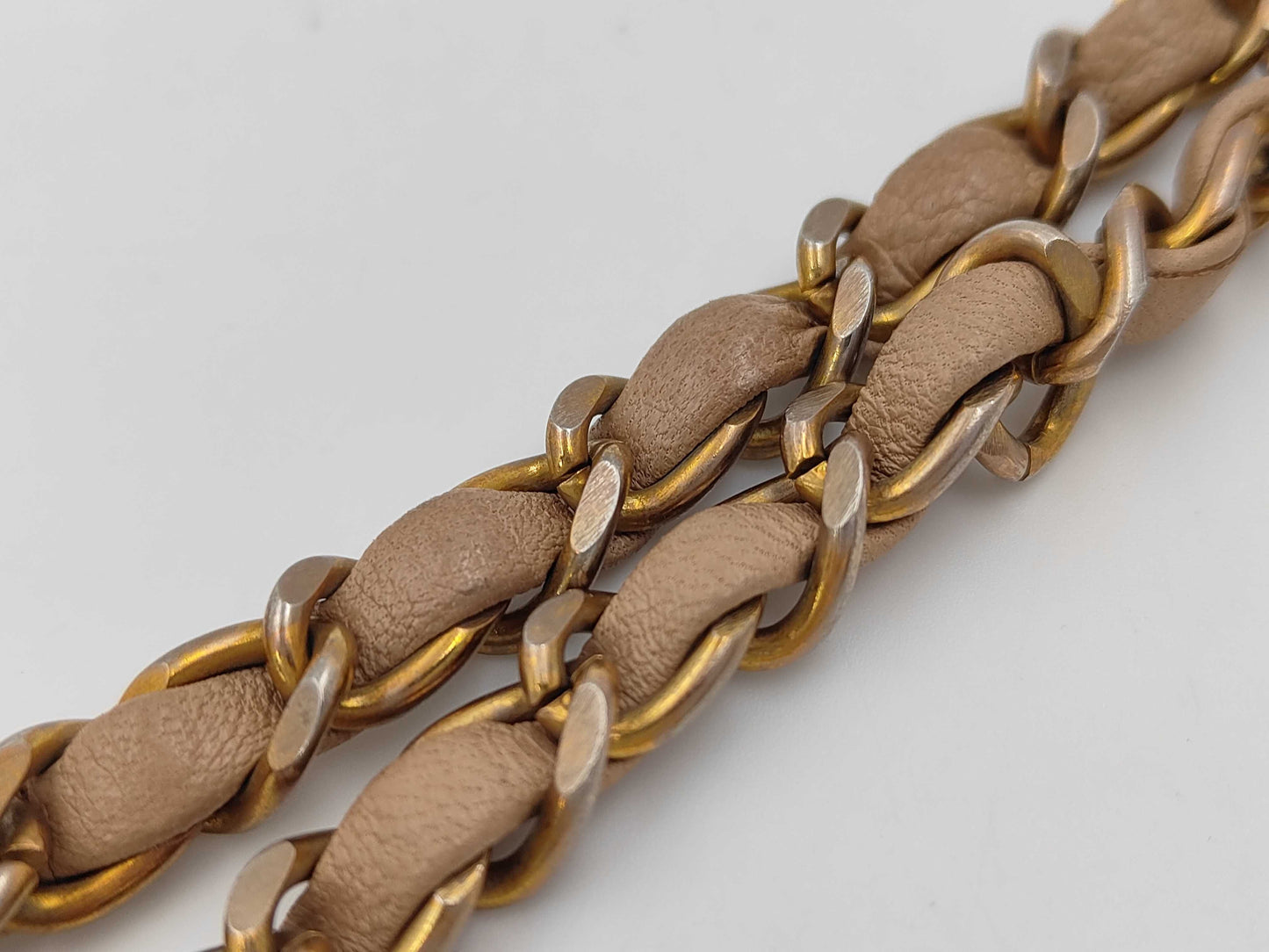 CHANEL Pushlock Matlasse Shoulder Bag