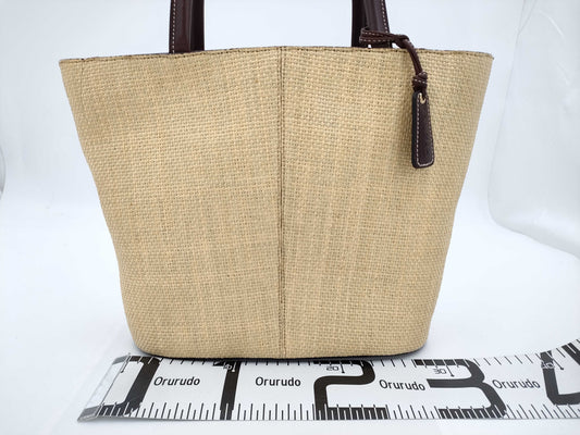 CHANEL Straw Bag Handbag