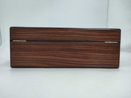 HERMES Jewelry Box Wood x Leather Other Accessories