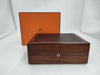 HERMES Jewelry Box Wood x Leather Other Accessories