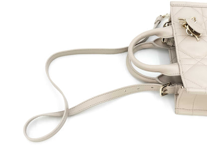 Dior Macrocanage Book Tote Mini Handbag