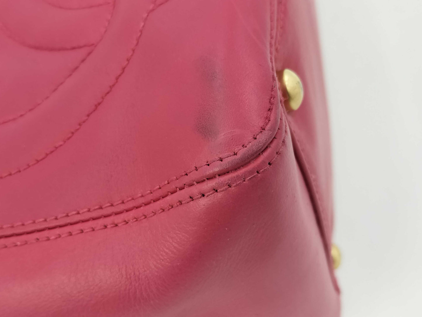 CHANEL Leather Tote Tote Bag