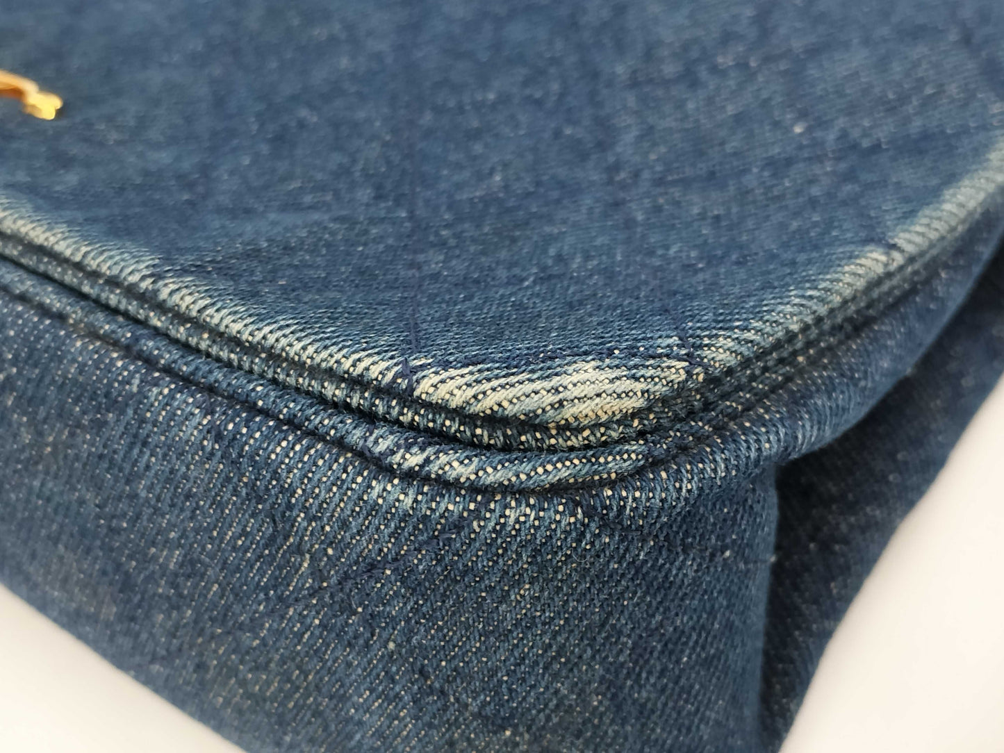 CHANEL Denim Full Flap Shoulder Bag Shoulder Bag