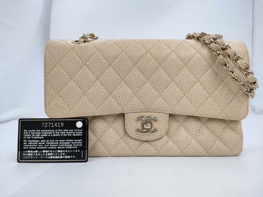 CHANEL W Flap Caviar Skin Shoulder Bag Shoulder Bag
