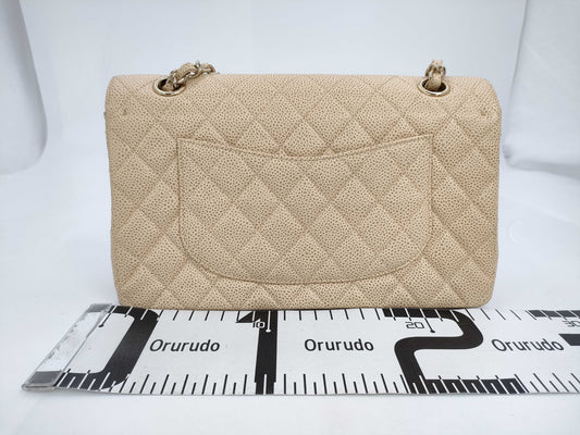 CHANEL W Flap Caviar Skin Shoulder Bag Shoulder Bag