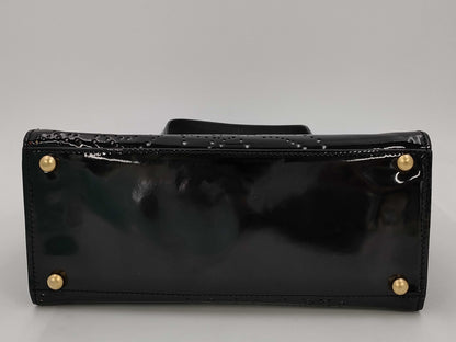 CHANEL Camellia Tote Patent Leather Tote Bag